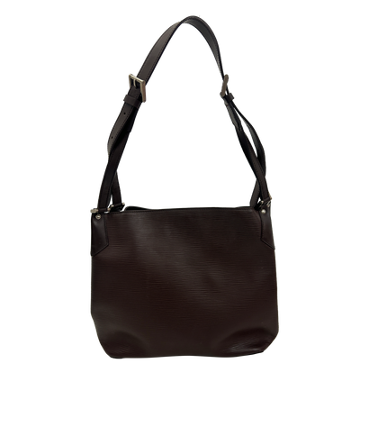 Mandala, 420&euro;, Bolso, Marrón, Animal - Piel, Vista frontal